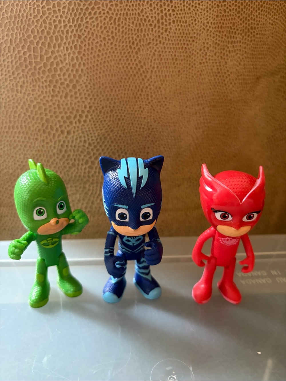 PJ Masks 3-Figure Set - Green Gekko, Blue Catboy, Red Owlette
